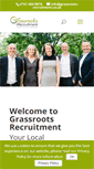Mobile Screenshot of grassroots-recruitment.co.uk